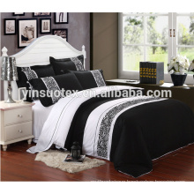 new design 3pcs polyster fillter yarn dyed bedding set